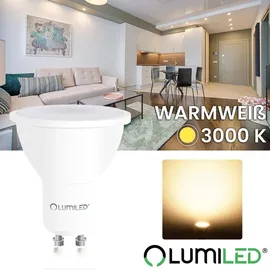 Lumiled LED Spot 6W GU10 3000K warmweiß 10 St.