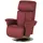 HIMOLLA Sessel 7418 Leder 81 x 111 x 95 cm Rot elektrisch