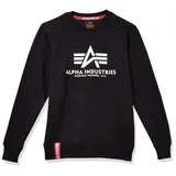 Alpha Industries Basic Sweater Schwarz, XXL