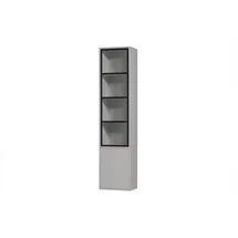 vtwonen Vitrine Basic Kiefernholz 53 x 230 x 40 cm GRAU