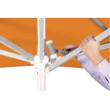 Schneider Sonnenschirm Quadro orange 300 x 300 cm