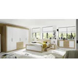 möbelando Schlafzimmer-Set Frieda, (5-tlg), cm