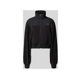 Tommy Hilfiger Regular Fit Sweatjacke aus Fleece, Black, XS