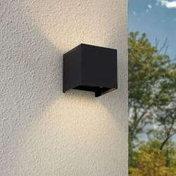 LED Wandleuchte Cube G9, einstellbarer Abstrahlwinkel, für Innen/Aussen - Farbe:...
