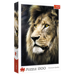 Trefl Puzzle Trefl 26139 Löwen Porträt 1500 Teile Puzzle, 1500 Puzzleteile bunt