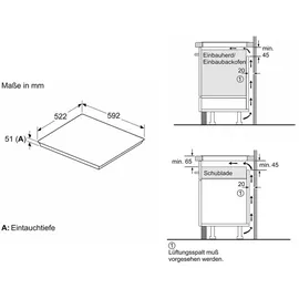 Bosch Backofen-Set weiß EcoClean HYDROLYSE + Induktionskochfeld PowerBooster autark