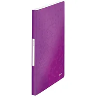 Leitz WOW Sichtbuch DIN A4, 40 Hüllen violett-metallic