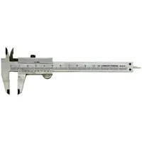 FORUM Taschenmessschieber klein 100 mm Feststellschraube