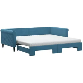 vidaXL Tagesbett 100 x 200 cm Blau
