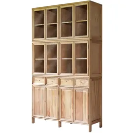 Tikamoon Doppelgeschirrschrank aus Mindiholz 120 cm Alex