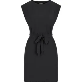 Sherpa Kleid Shirtkleid Schwarz L