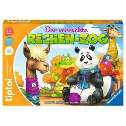tiptoi® Spiel 00104 - Der verrückte Rechen-Zoo - Lernspiel ab 4 Jahren