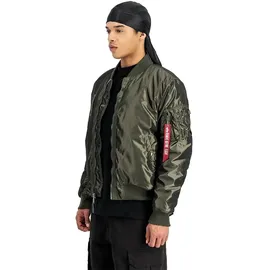 Alpha Industries Ma-1 Vf Iridium schwarz/oliv 3XL