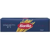 Barilla Pasta Klassische Spaghetti n.5 aus hochwertigem Hartweizen immer al dente, (1 x 500 g), geschmacklos