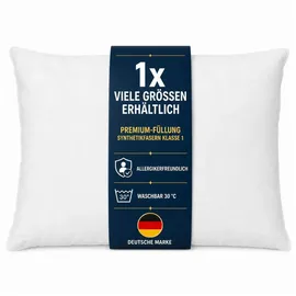 arsvita Füllkissen Premium 30 x 50 cm Weiß