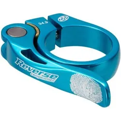 Long Life Sattelklemme 34,9mm - light blue EINHEITSGRÖSSE