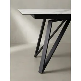 KADIMA DESIGN Esszimmertisch 180 x 76 x 90 cm weiß