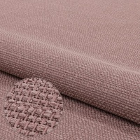Webstoff Strukturstoff Portland - Möbelstoff Polsterstoff Uni Meterware - pastel rosa 78