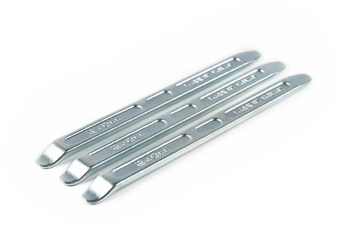 AWORKX Montiereisen Set - silber,24cm,3 Stück