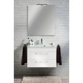 Fackelmann Wandspiegel 80 x 90 cm Grau