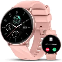 Smartwatch Damen Frauen mit Telefonfunktion Armbanduhr Sportuhr Fitnessuhr