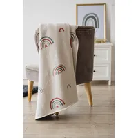 Kaiser 65212 Rainbow - Babydecke Strick 100% Bio Baumwolle