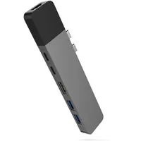 Hyper HyperDrive NET 6-in-2 USB-C Hub - Grau