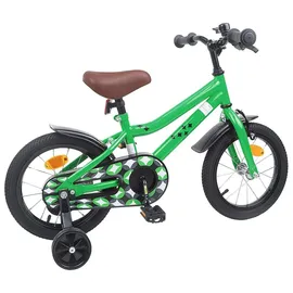 vidaXL Kinderfahrrad 16 Zoll grün