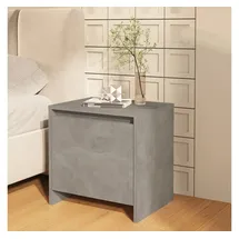 vidaXL Nachttisch Betongrau 45x34x44,5 cm Holzwerkstoff