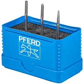 Pferd Frässtift-Set 3 mm 3-tlg.
