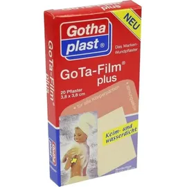 Gothaplast Verbandpflasterfabrik GmbH Gota Film plus Pflaster 3,8 x 3,8 cm 20 St.