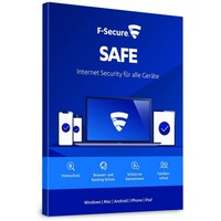 F-Secure Safe Internet Security 2020, 3 User, 1 Jahr (multilingual) (Multi-Device) (FCFXBR1N003F0)