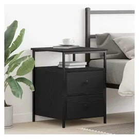 vidaXL Nachtschrank 44 x 45 x 60 cm Schwarz