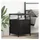 vidaXL Nachtschrank 44 x 45 x 60 cm Schwarz