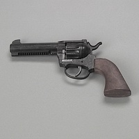 Bauer Spielwaren 2005800 J.G. Peacemaker Colt: Spielzeugpistole für Zündplättchen-Munition, in Box, 12 Schuss, passend zum Cowboy-Kostüm, 22.5 cm, schwarz (200 5800)