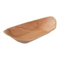 Greenbox Fingerfoodschalen Schiffchen 20 cm 25 St. Palmblatt
