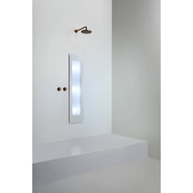 SUNSHOWER Plus M Einbau mit Infrarot und UV-Licht weiß