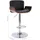 vidaXL Barhocker 287375  Höhe verstellbar  Schwarz
