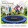 Tectake tectake® Trampolin, Ø 305 cm, GS-zertifiziert, Randabdeckung, inklusive Einstiegsleiter