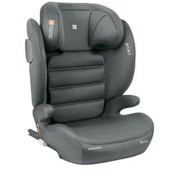 Kikkaboo Kindersitz i-Track i-Size (100 - 150 cm) Gruppe 2/3 Isofix verstellbar dunkelgrau