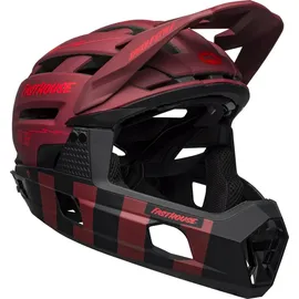 Bell Super Air R Spherical 58-62 cm matte red/black fasthouse