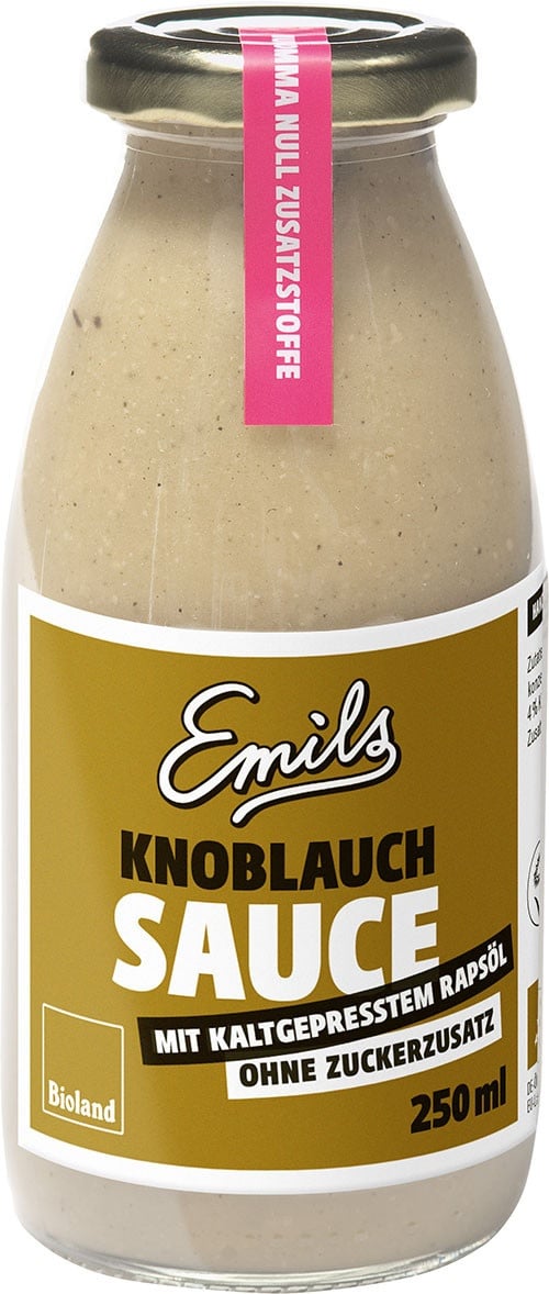 Knoblauch Sauce - Emils - bio (0.25kg)