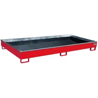 Bauer Südlohn Regalwanne mit PE-Einsatz RW 2700-1 PE, lackiert,