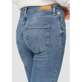 QS Jeans-Hose Sadie / Skinny Fit Mid Rise Skinny Leg - blau / 34/32