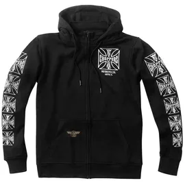 West Coast Choppers Hoodie Schwarz S