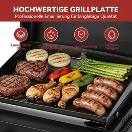 Royal Gourmet 2 Brenner Gasgrill Tischgrill schwarz