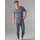 Kings Club Lange Unterhose Herren Blau 6