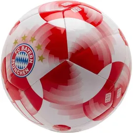 adidas Ball FC Bayern München Heimspiel Club, Größe 5 in Weiß