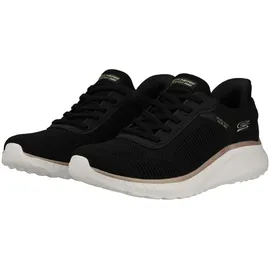 SKECHERS Bobs Squad Chaos Damen Schwarz/Gold 38