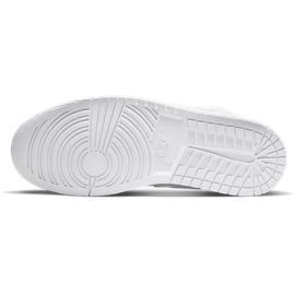Nike Air Jordan 1 Mid Herren white/white/white 41